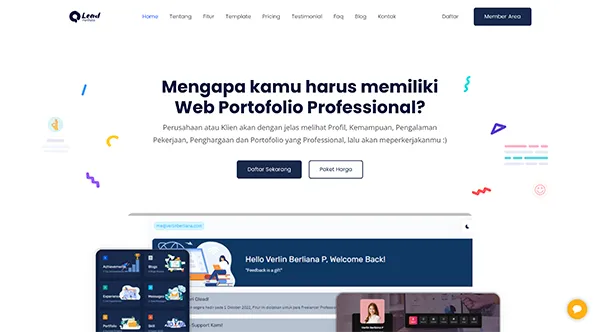 Tampilan QLead